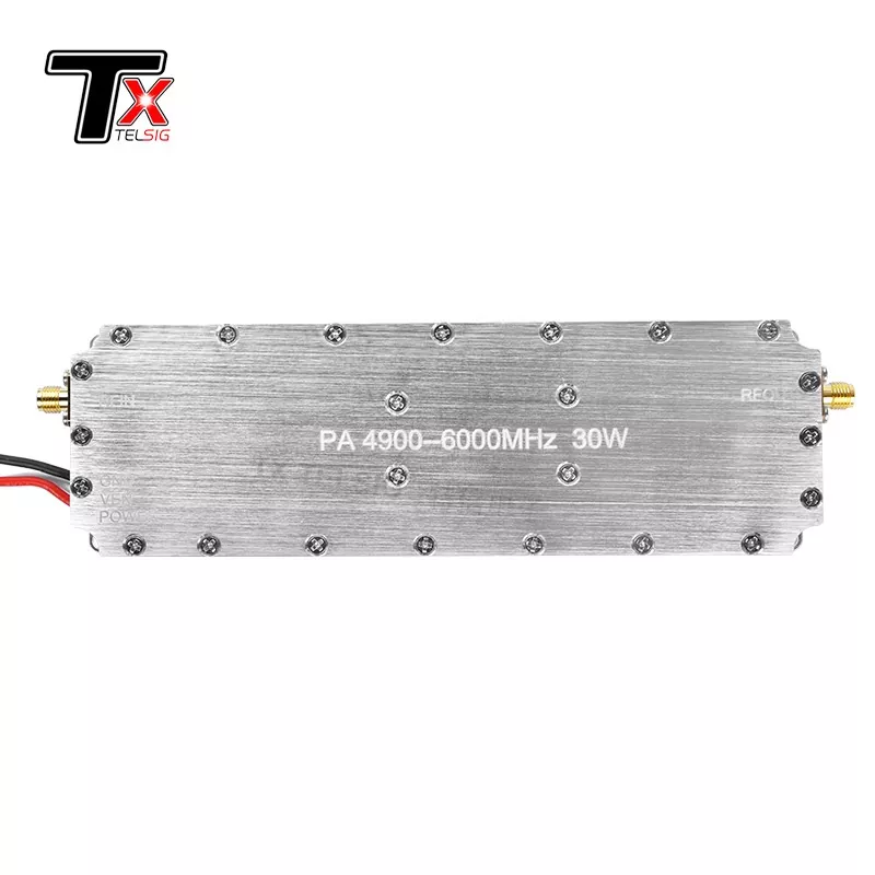 Strömförstärkarmodul 4900-6000 MHz utan en digital källa 30 watt